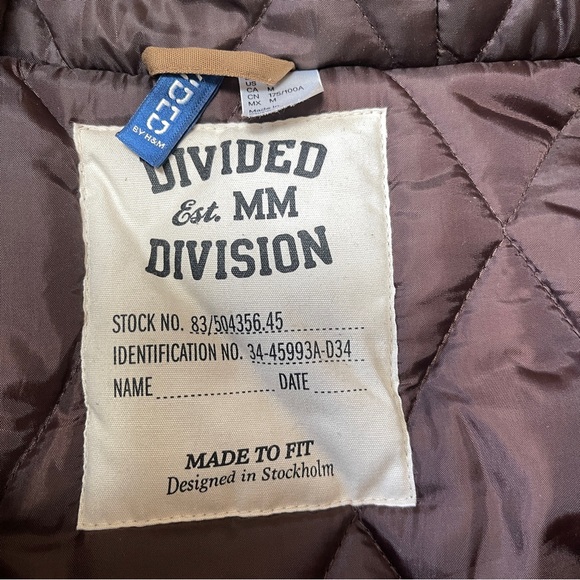 Divided Brand Winter Parka Coat from H&M barely Worn - Picture 6 of 7